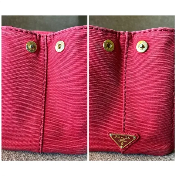 Prada Canapa Tote Bag (mini) - Picture 3 of 12